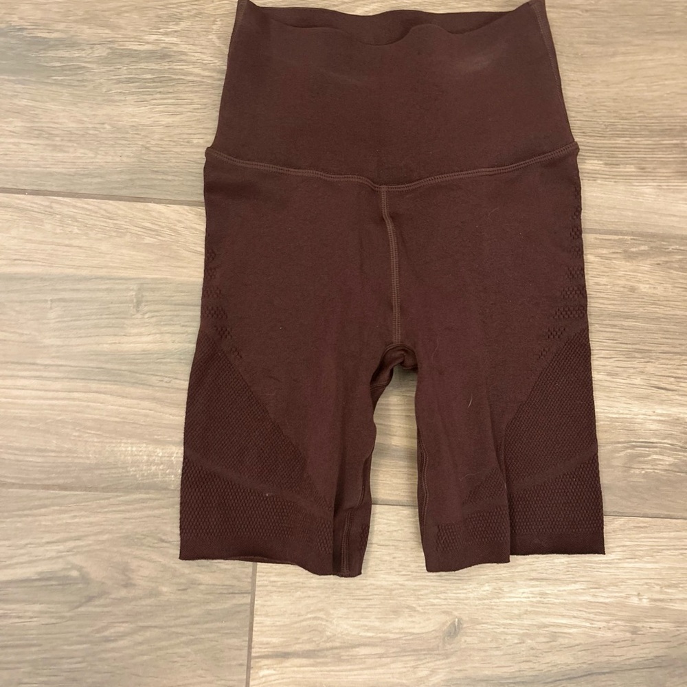 Fabletics Women's Chocolate Bike Shorts